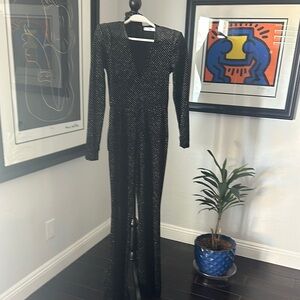 Black Sparkly Jumpsuit